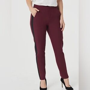 💃StyleList by Micaela Pants with Black Side Stripe(Waist 30”+ Rise 11”Inseam 30”